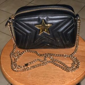 Stella McCartney Quilted Faux Leather Camera Bag